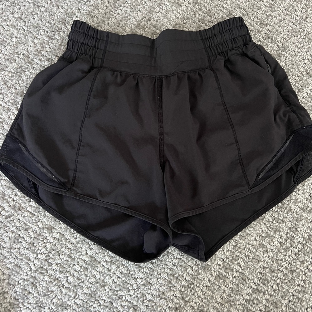 lululemon athletica Black Layered Athletic Shorts